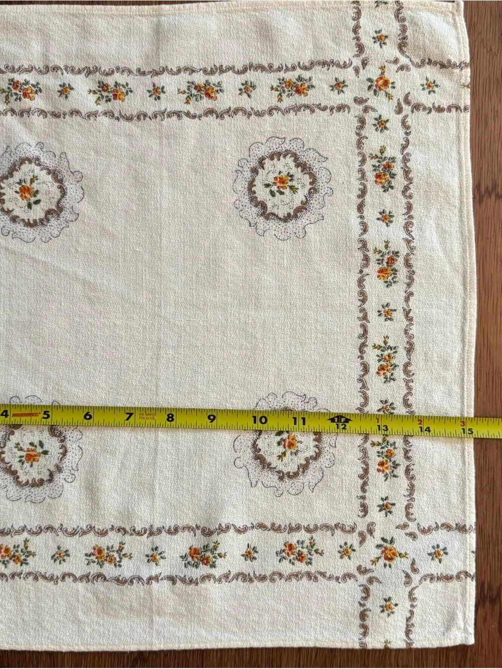 12 Vintage 1950’s Cream Cotton/Rayon Blend Napkins - Classic Home Dining